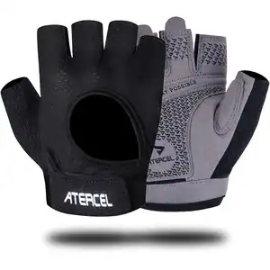 ATERCEL Weight Lifting Gloves Full Palm Protection, Workout Gloves for Gym, Cycling, Exercise, Breathable, Super Lightweight for Mens and Women