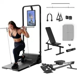 All-in-One Smart Home Gym, Smart Fitness Trainer Equipment, Total Body Resistance Training Machine, Strength Training Machine
