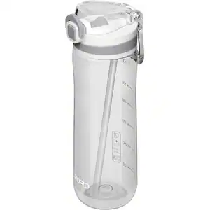 Opard Peak Water Bottle with Straw Cap, BPA-Free, Leak Proof Flip Top Bottle